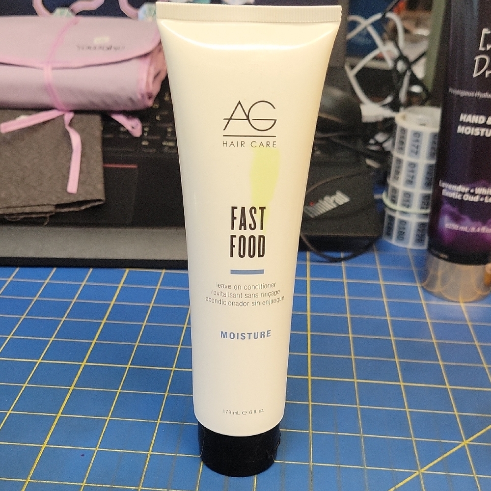 AG Hair Care Fast Food Leave On Conditioner Moisture 178ml New Sealed Tube